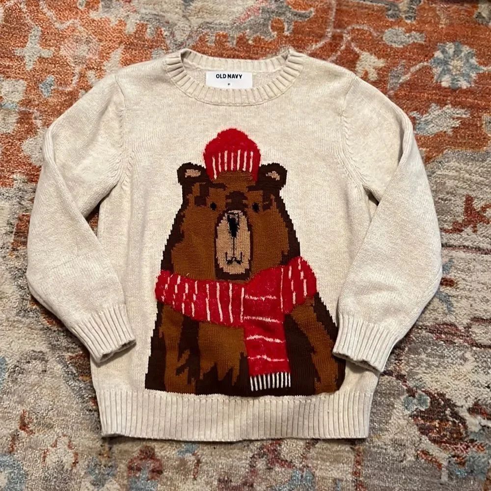 Toddler Old Navy Bear Sweater